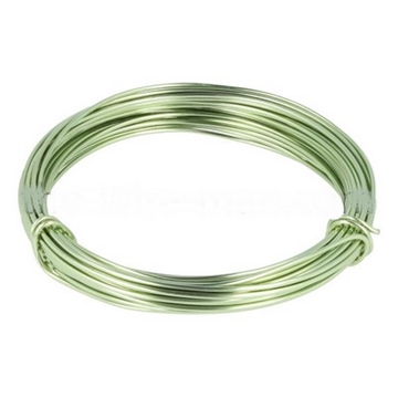 Aluminiums-tråd 2 mm Mint grøn